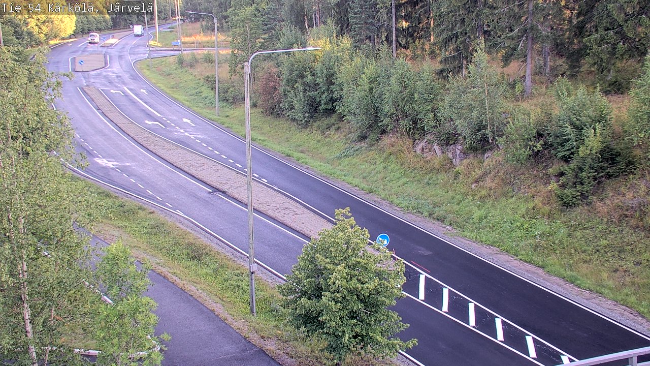 Weather Camera Image Road 54 Kärkölä, Järvelä, Kärkölä, Päijät-Häme