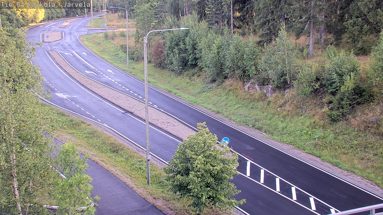 Weather Camera Image Road 54 Kärkölä, Järvelä, Kärkölä, Päijät-Häme
