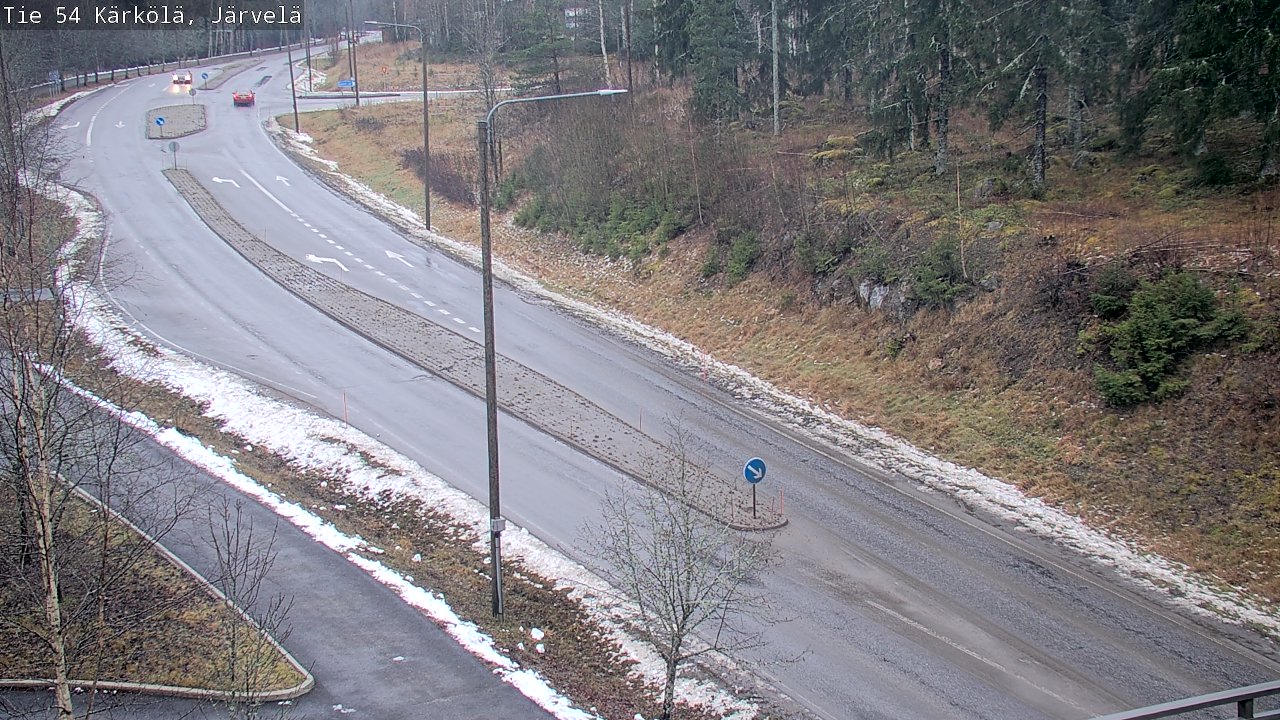 Weather Camera Image Väg 54 Kärkölä, Järvelä, Kärkölä, Päijät-Häme