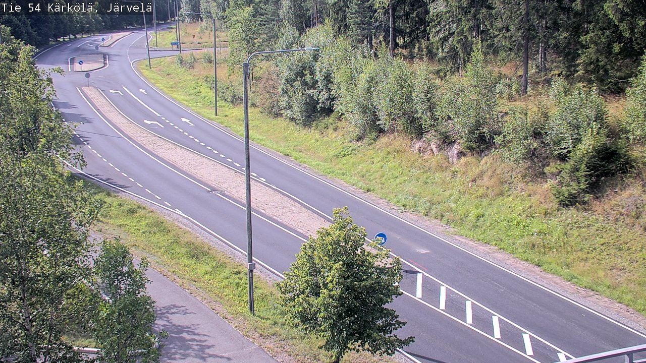 Weather Camera Image Road 54 Kärkölä, Järvelä, Kärkölä, Päijät-Häme
