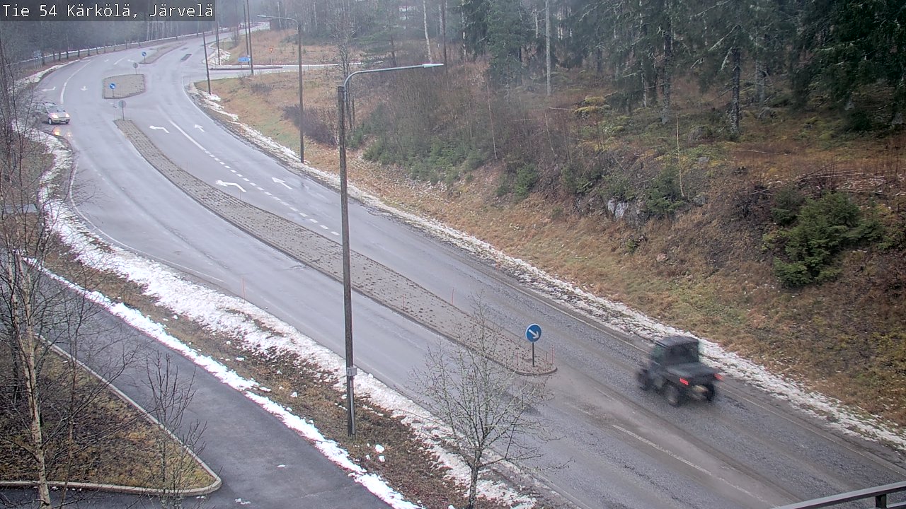 Weather Camera Image Väg 54 Kärkölä, Järvelä, Kärkölä, Päijät-Häme
