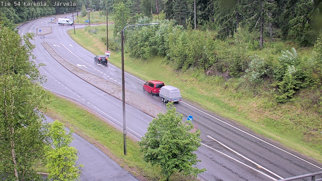 Weather Camera Image Road 54 Kärkölä, Järvelä, Kärkölä, Päijät-Häme
