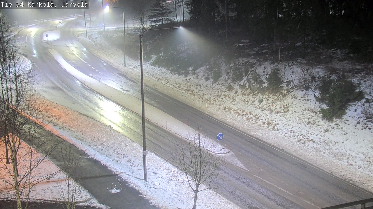 Weather Camera Image Väg 54 Kärkölä, Järvelä, Kärkölä, Päijät-Häme