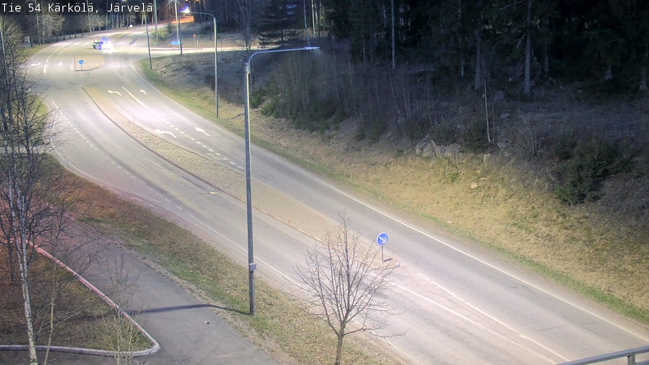 Weather Camera Image Väg 54 Kärkölä, Järvelä, Kärkölä, Päijät-Häme