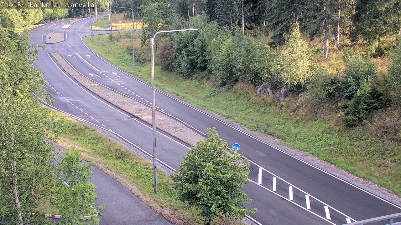 Weather Camera Image Road 54 Kärkölä, Järvelä, Kärkölä, Päijät-Häme