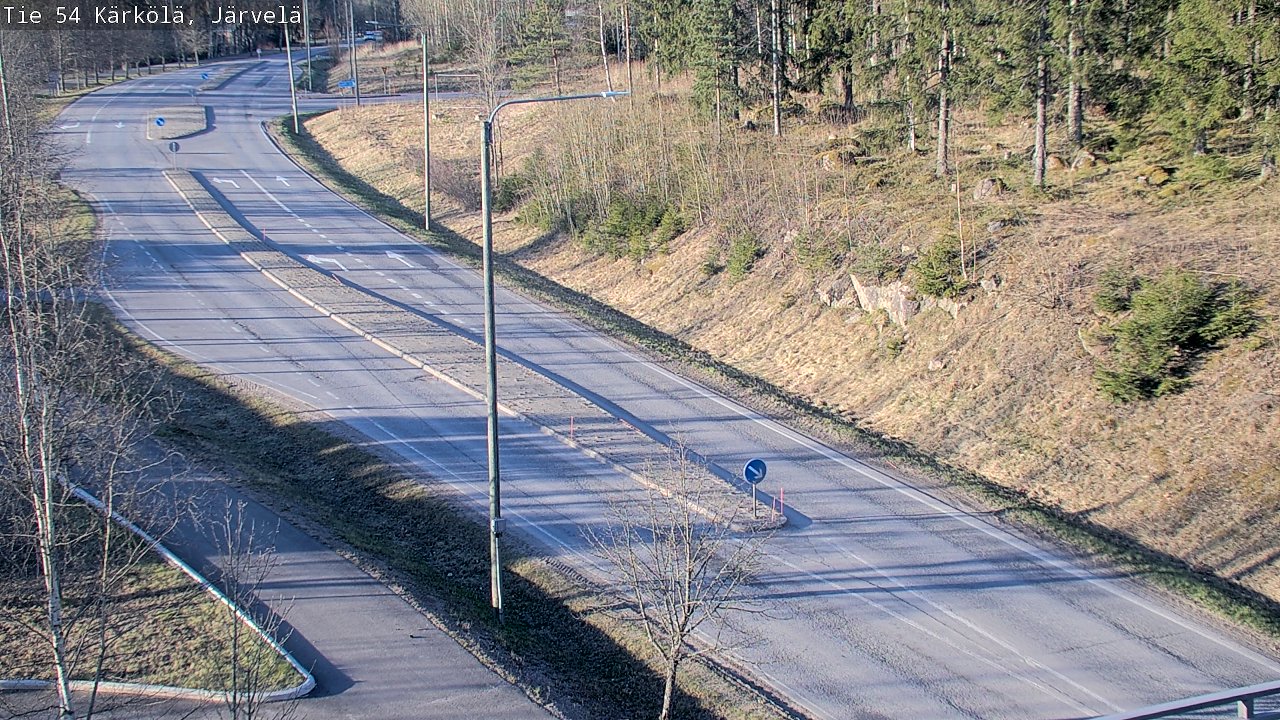 Weather Camera Image Road 54 Kärkölä, Järvelä, Kärkölä, Päijät-Häme