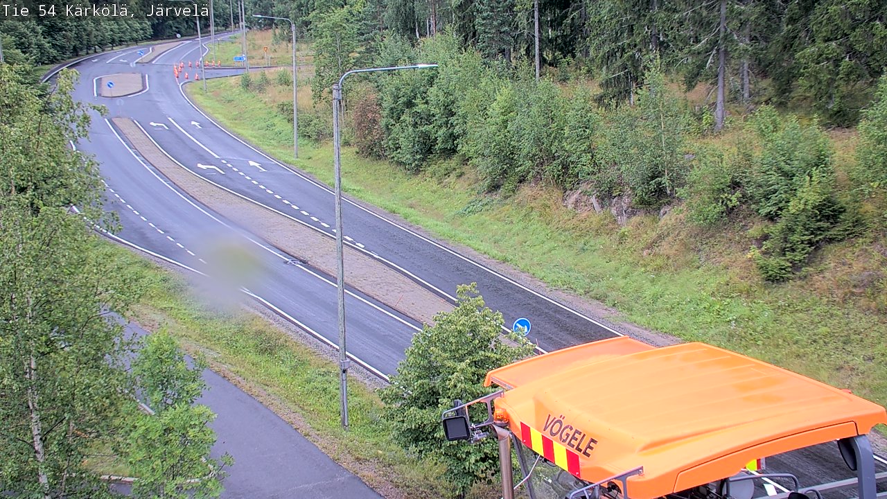 Weather Camera Image Road 54 Kärkölä, Järvelä, Kärkölä, Päijät-Häme