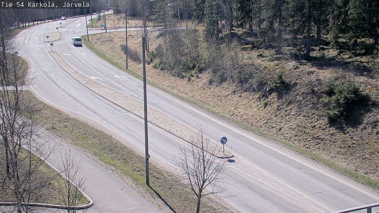 Weather Camera Image Road 54 Kärkölä, Järvelä, Kärkölä, Päijät-Häme