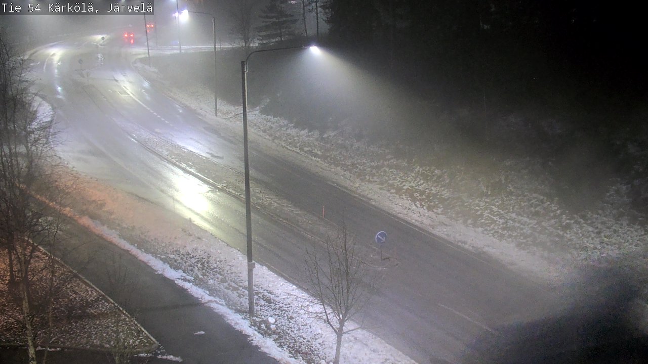 Weather Camera Image Väg 54 Kärkölä, Järvelä, Kärkölä, Päijät-Häme