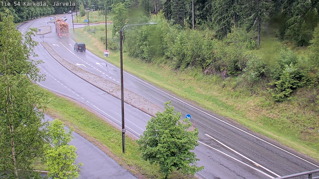 Weather Camera Image Road 54 Kärkölä, Järvelä, Kärkölä, Päijät-Häme