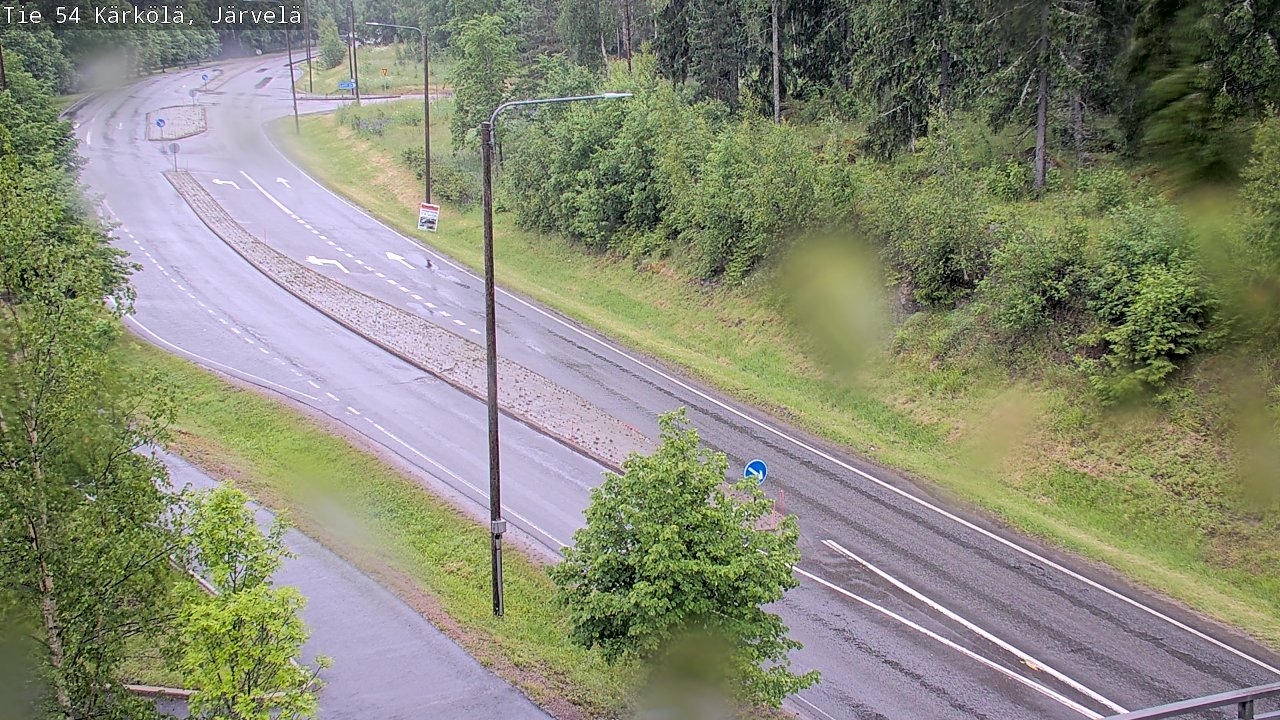 Weather Camera Image Väg 54 Kärkölä, Järvelä, Kärkölä, Päijät-Häme