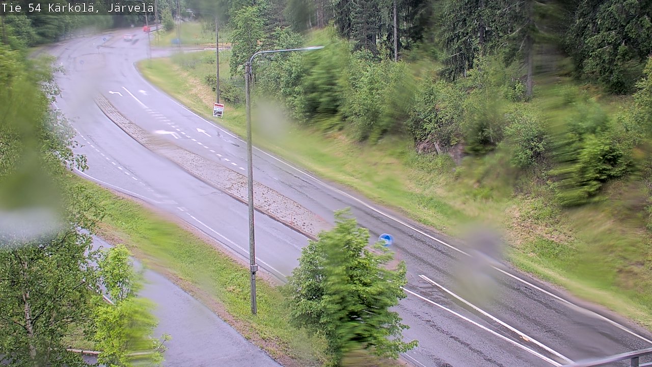 Weather Camera Image Väg 54 Kärkölä, Järvelä, Kärkölä, Päijät-Häme