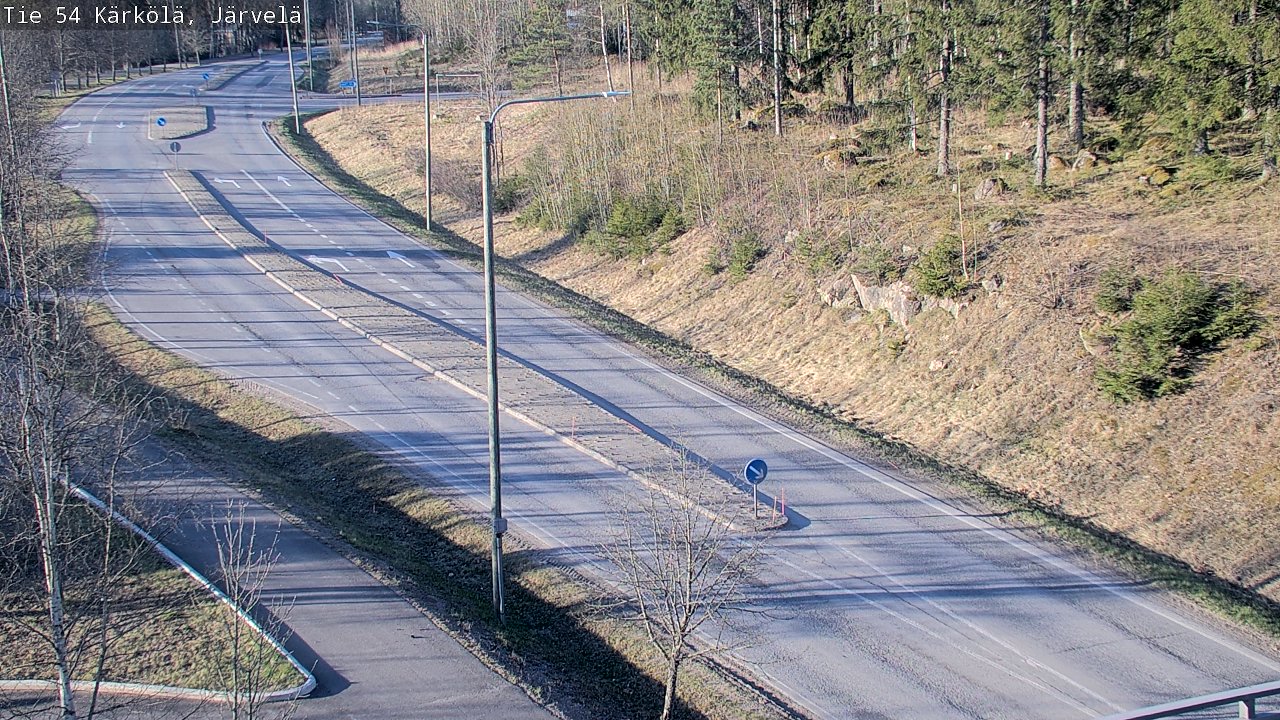 Weather Camera Image Road 54 Kärkölä, Järvelä, Kärkölä, Päijät-Häme