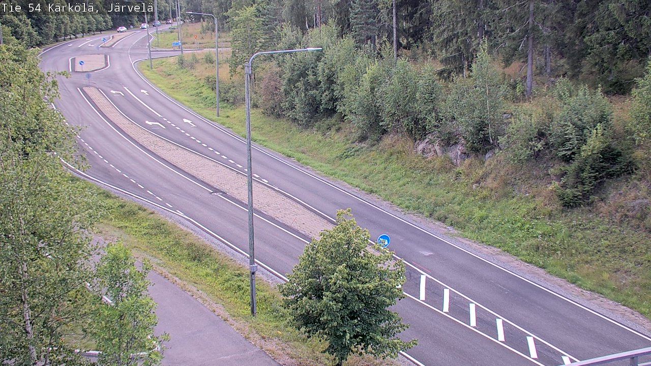 Weather Camera Image Road 54 Kärkölä, Järvelä, Kärkölä, Päijät-Häme