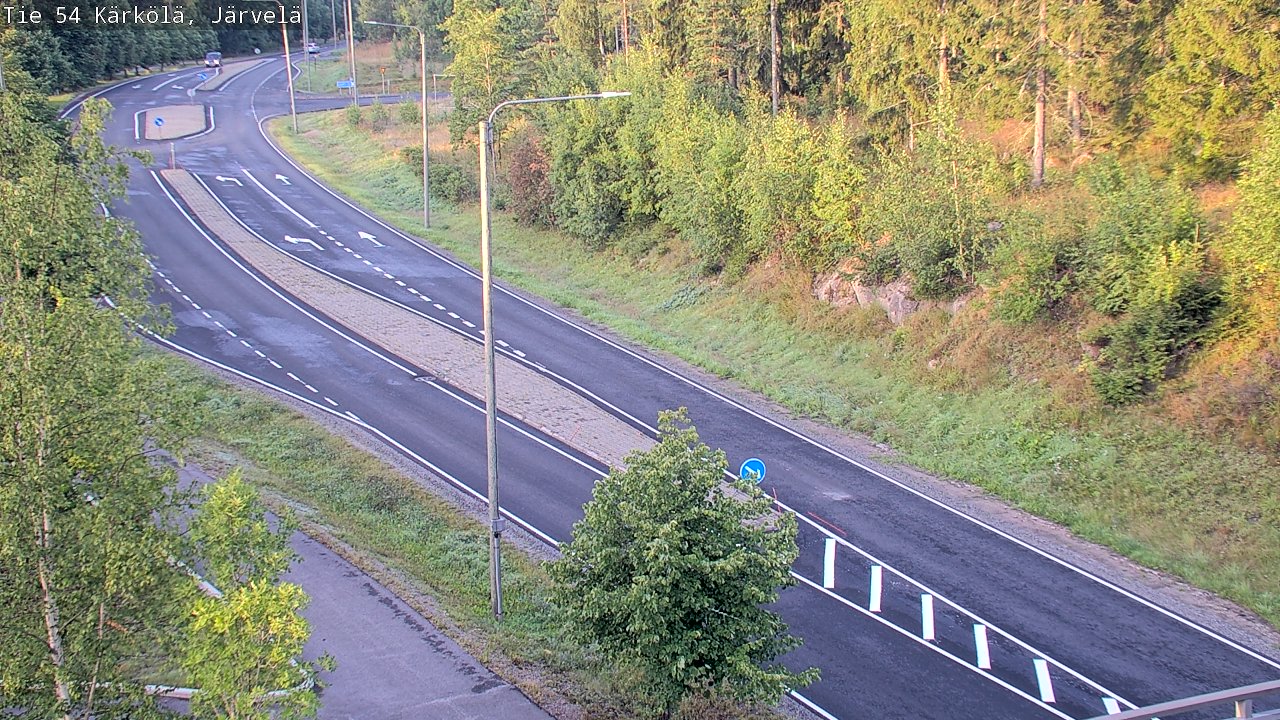 Weather Camera Image Road 54 Kärkölä, Järvelä, Kärkölä, Päijät-Häme