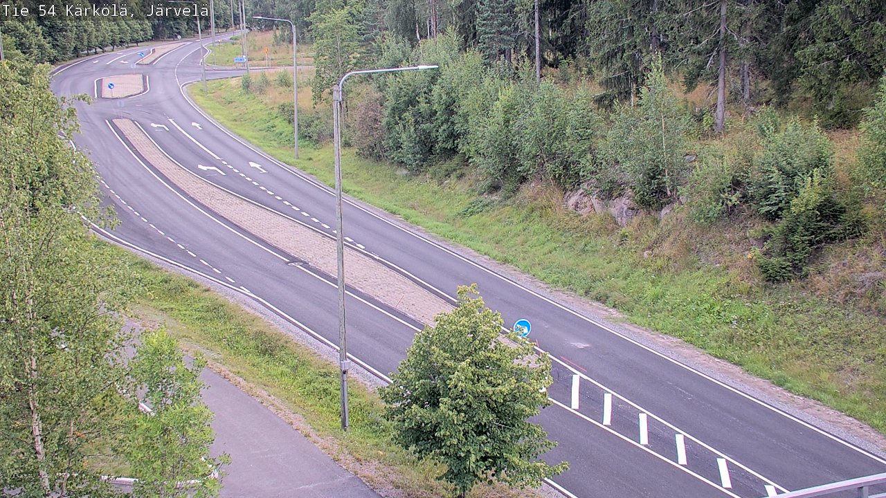 Weather Camera Image Road 54 Kärkölä, Järvelä, Kärkölä, Päijät-Häme