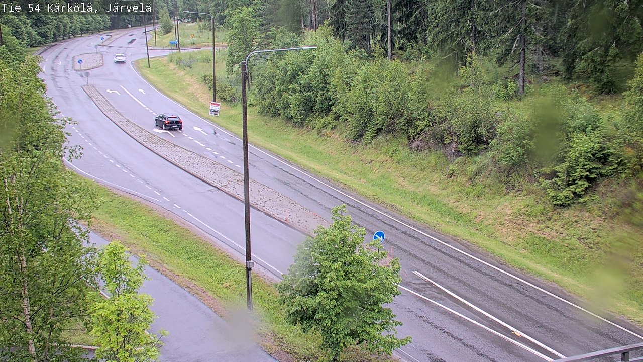 Weather Camera Image Väg 54 Kärkölä, Järvelä, Kärkölä, Päijät-Häme