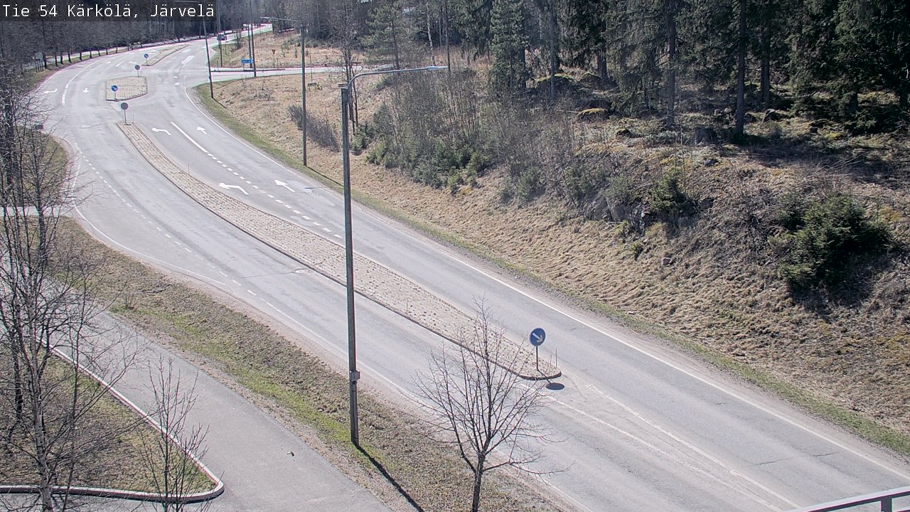 Weather Camera Image Väg 54 Kärkölä, Järvelä, Kärkölä, Päijät-Häme