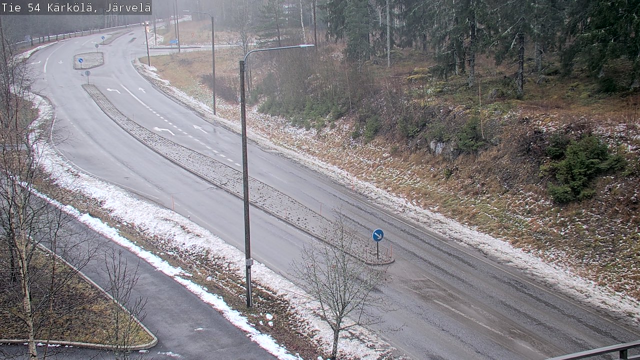 Weather Camera Image Väg 54 Kärkölä, Järvelä, Kärkölä, Päijät-Häme