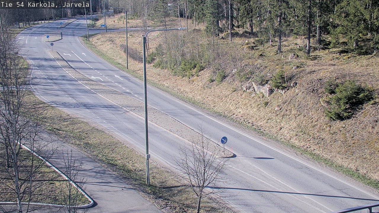 Weather Camera Image Road 54 Kärkölä, Järvelä, Kärkölä, Päijät-Häme
