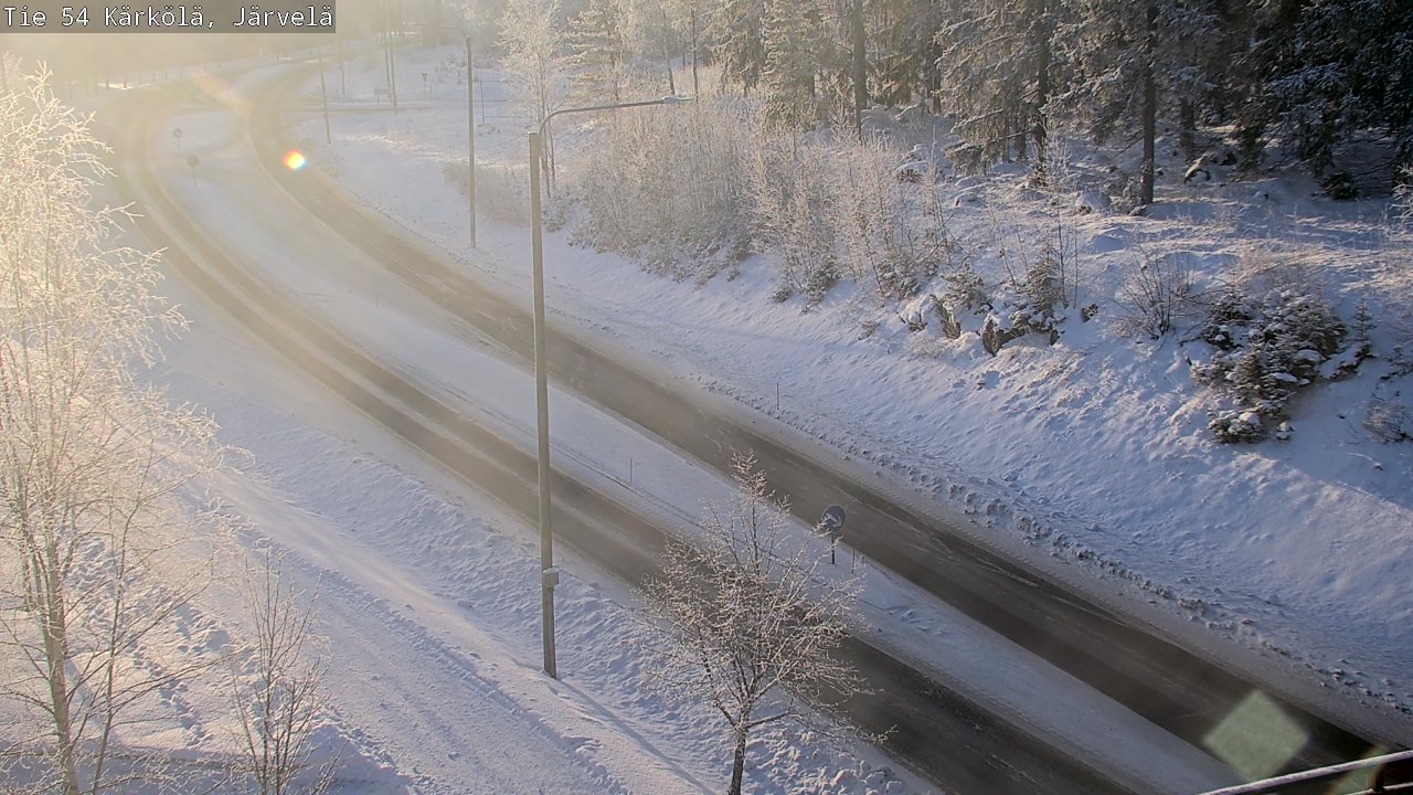 Weather Camera Image Road 54 Kärkölä, Järvelä, Kärkölä, Päijät-Häme