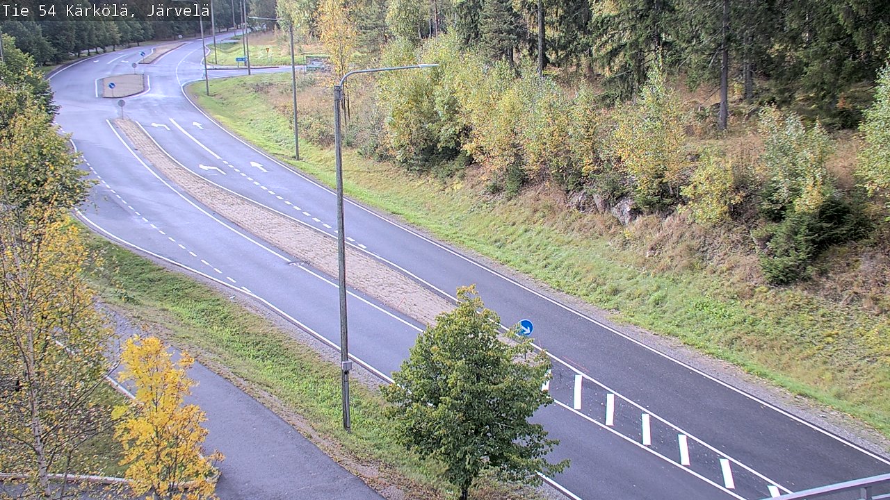 Weather Camera Image Väg 54 Kärkölä, Järvelä, Kärkölä, Päijät-Häme