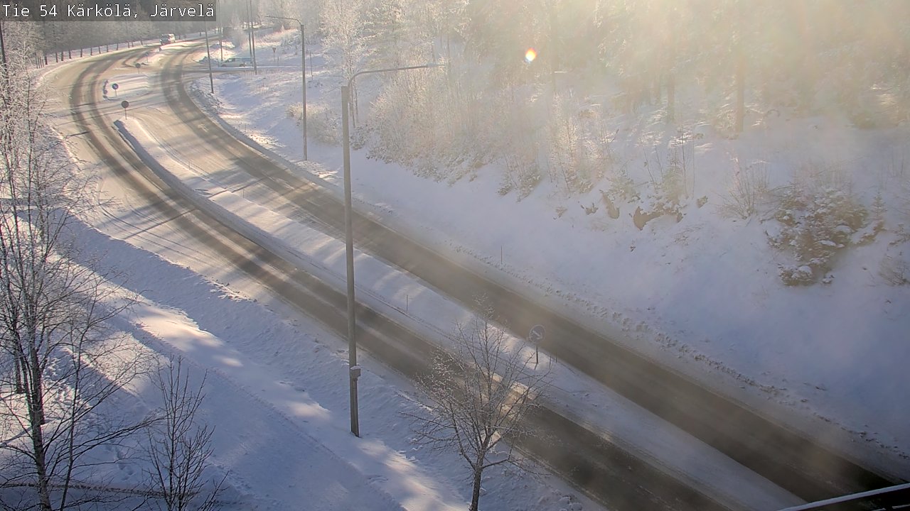 Weather Camera Image Road 54 Kärkölä, Järvelä, Kärkölä, Päijät-Häme