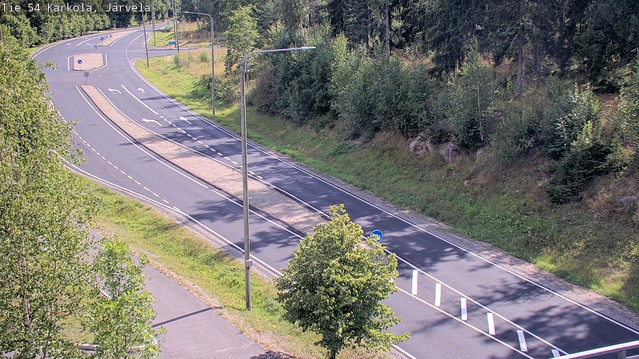 Weather Camera Image Road 54 Kärkölä, Järvelä, Kärkölä, Päijät-Häme