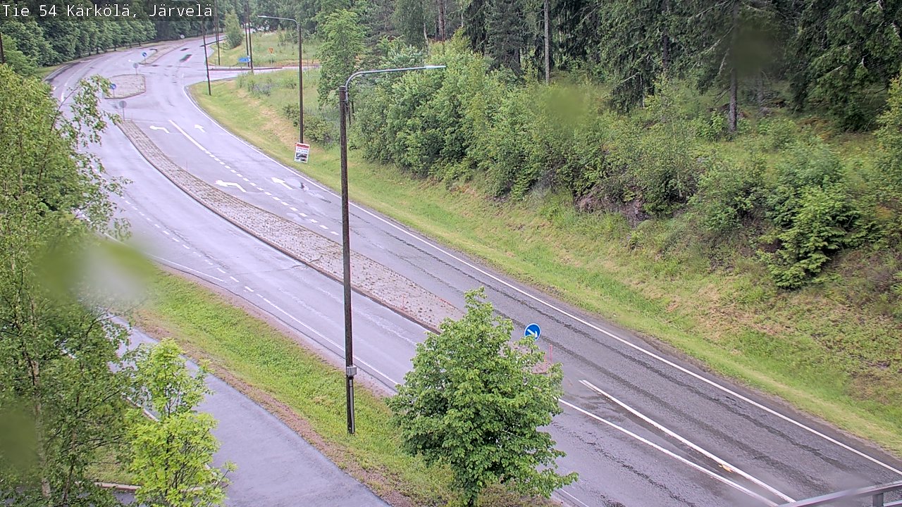 Weather Camera Image Väg 54 Kärkölä, Järvelä, Kärkölä, Päijät-Häme