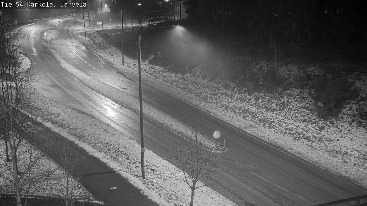 Weather Camera Image Väg 54 Kärkölä, Järvelä, Kärkölä, Päijät-Häme