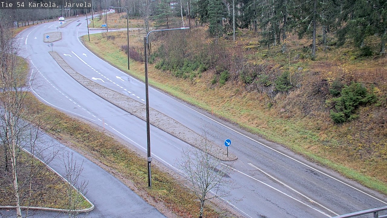 Weather Camera Image Väg 54 Kärkölä, Järvelä, Kärkölä, Päijät-Häme