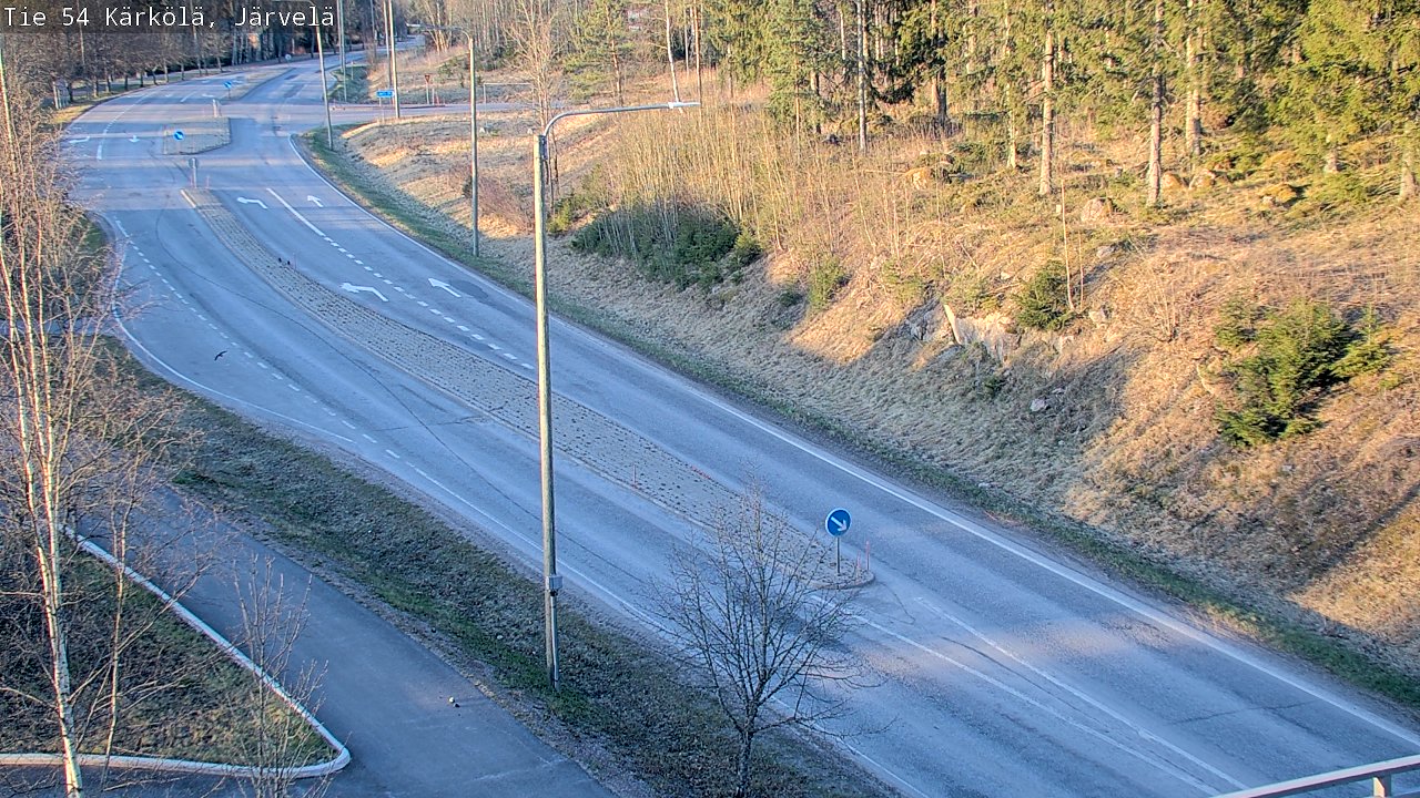 Weather Camera Image Road 54 Kärkölä, Järvelä, Kärkölä, Päijät-Häme