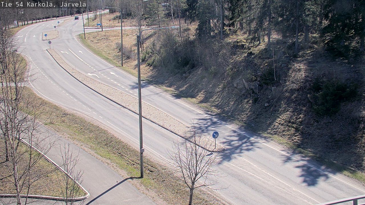 Weather Camera Image Väg 54 Kärkölä, Järvelä, Kärkölä, Päijät-Häme