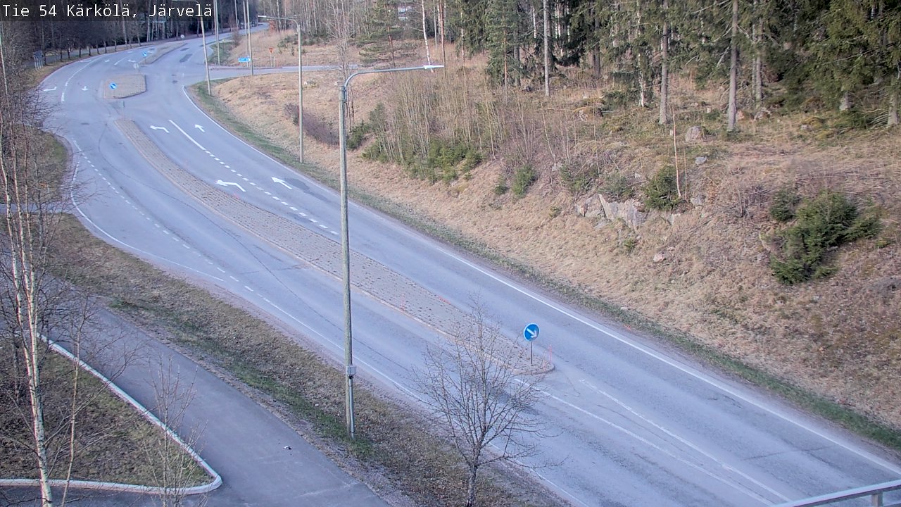 Weather Camera Image Road 54 Kärkölä, Järvelä, Kärkölä, Päijät-Häme