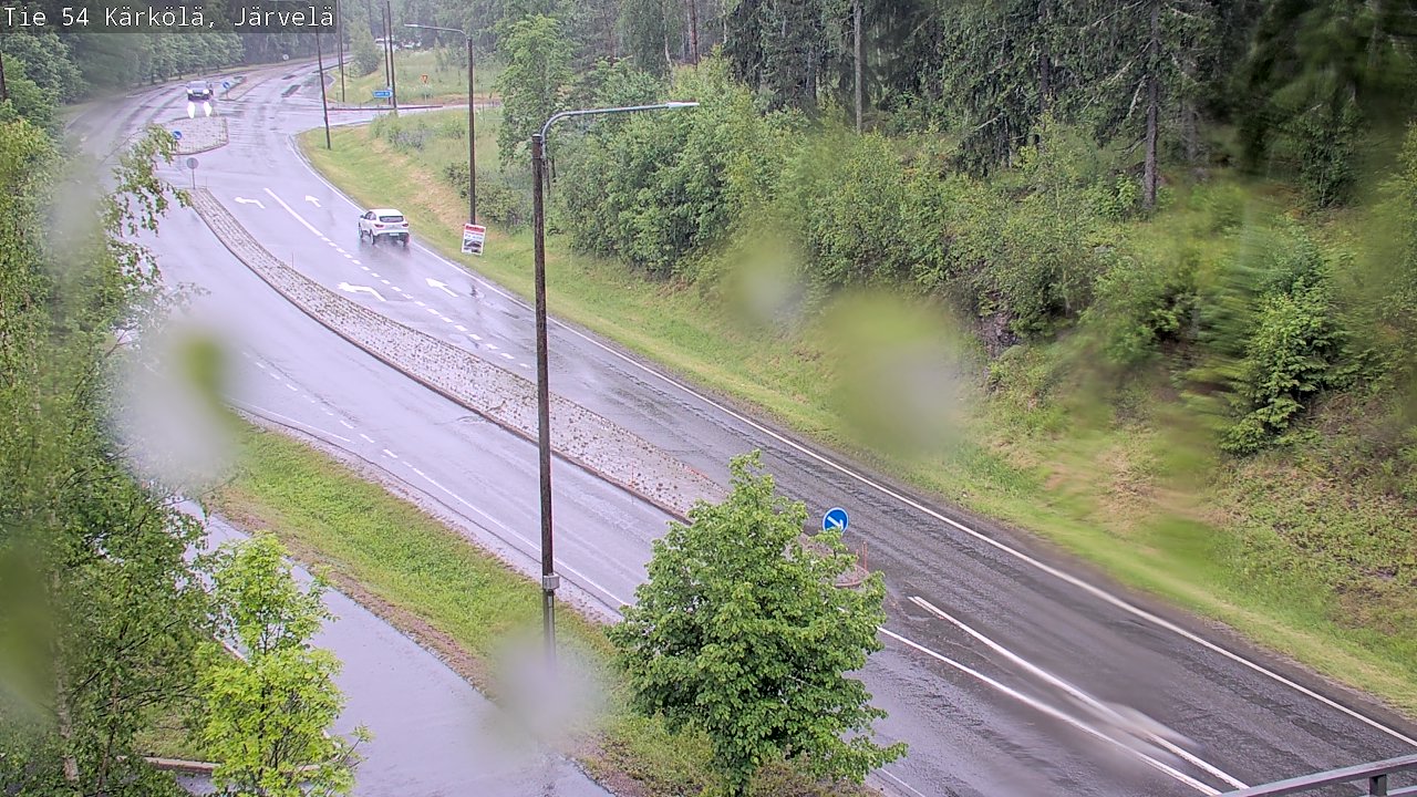 Weather Camera Image Väg 54 Kärkölä, Järvelä, Kärkölä, Päijät-Häme