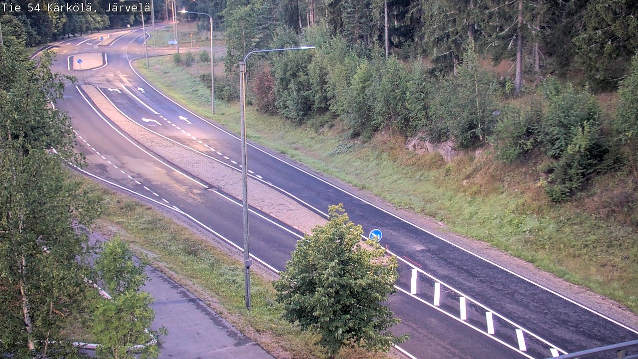 Weather Camera Image Road 54 Kärkölä, Järvelä, Kärkölä, Päijät-Häme