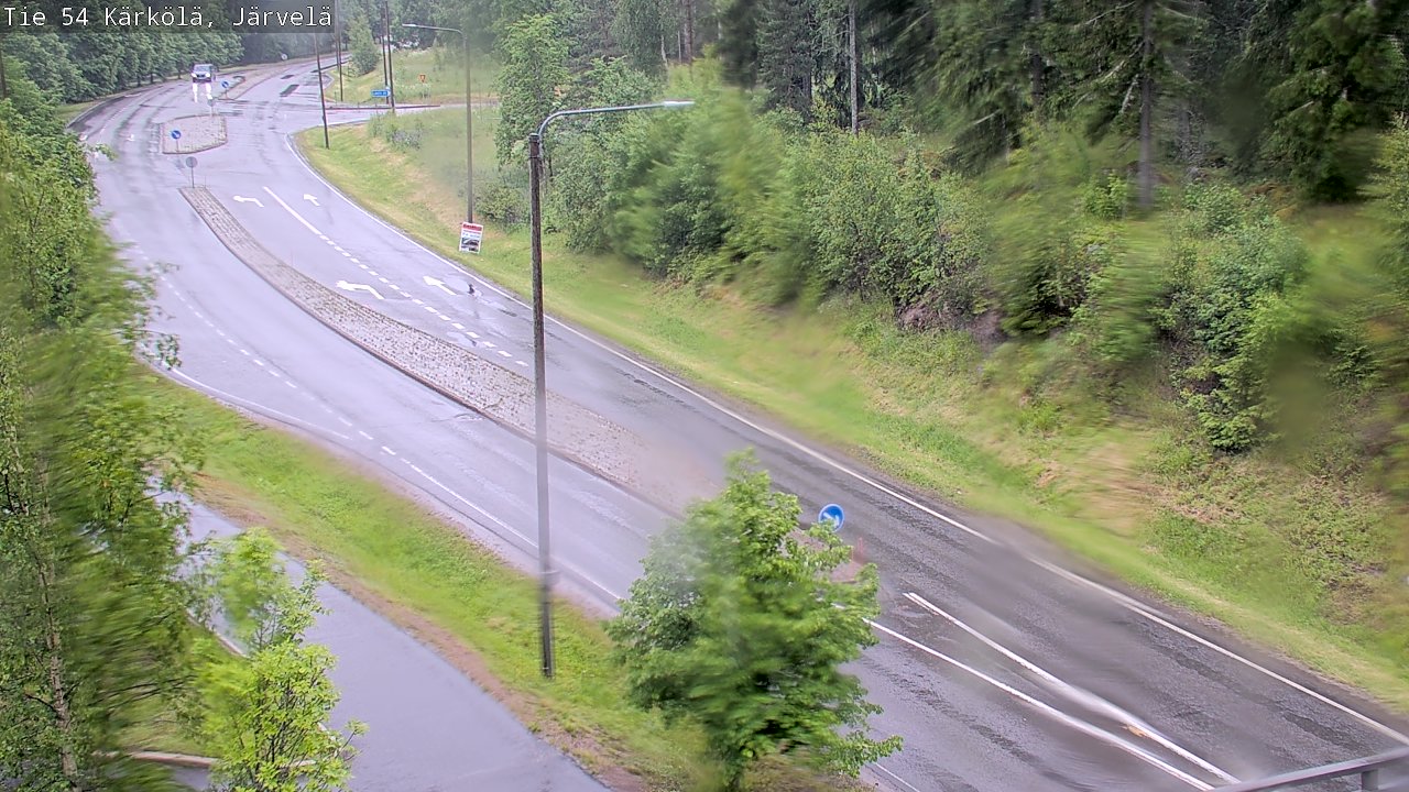 Weather Camera Image Väg 54 Kärkölä, Järvelä, Kärkölä, Päijät-Häme