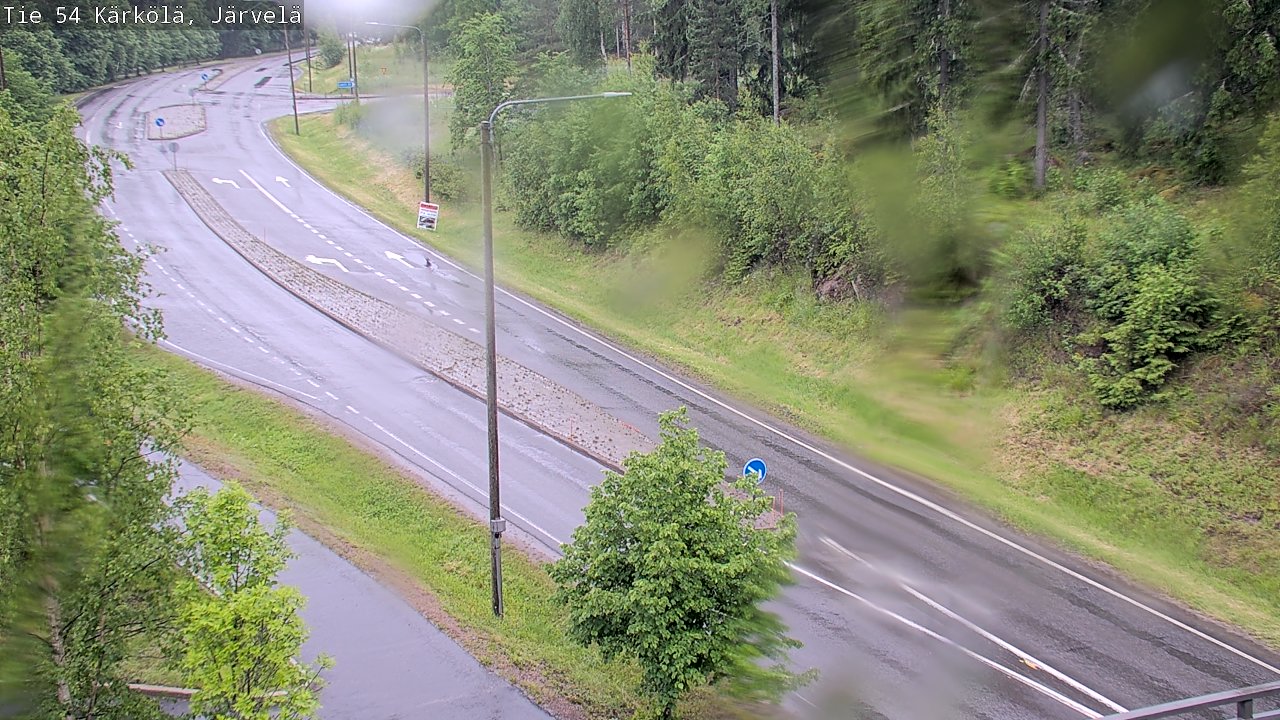 Weather Camera Image Väg 54 Kärkölä, Järvelä, Kärkölä, Päijät-Häme