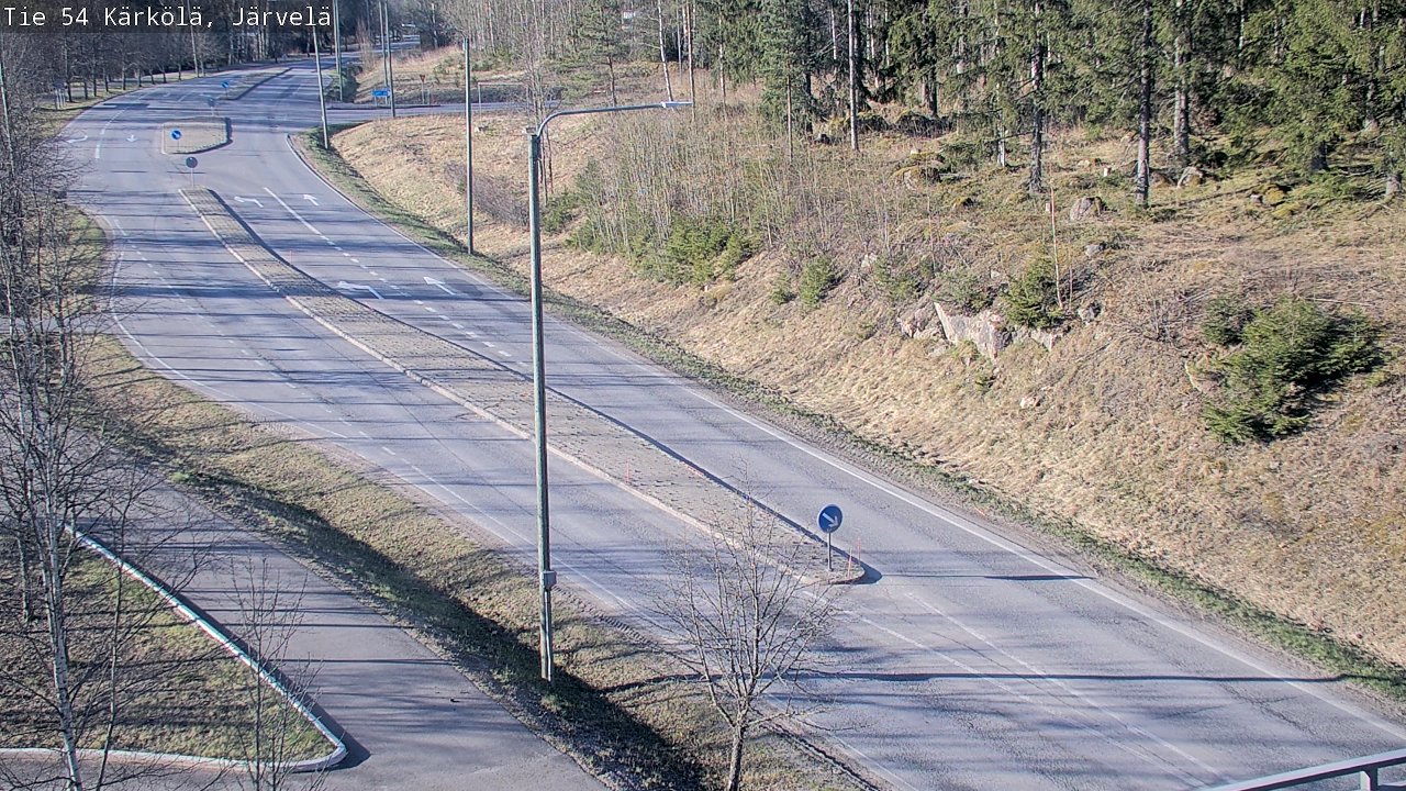 Weather Camera Image Road 54 Kärkölä, Järvelä, Kärkölä, Päijät-Häme