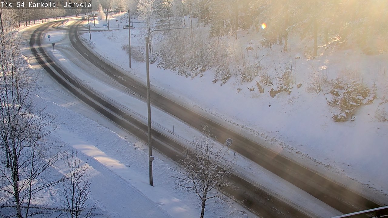 Weather Camera Image Road 54 Kärkölä, Järvelä, Kärkölä, Päijät-Häme
