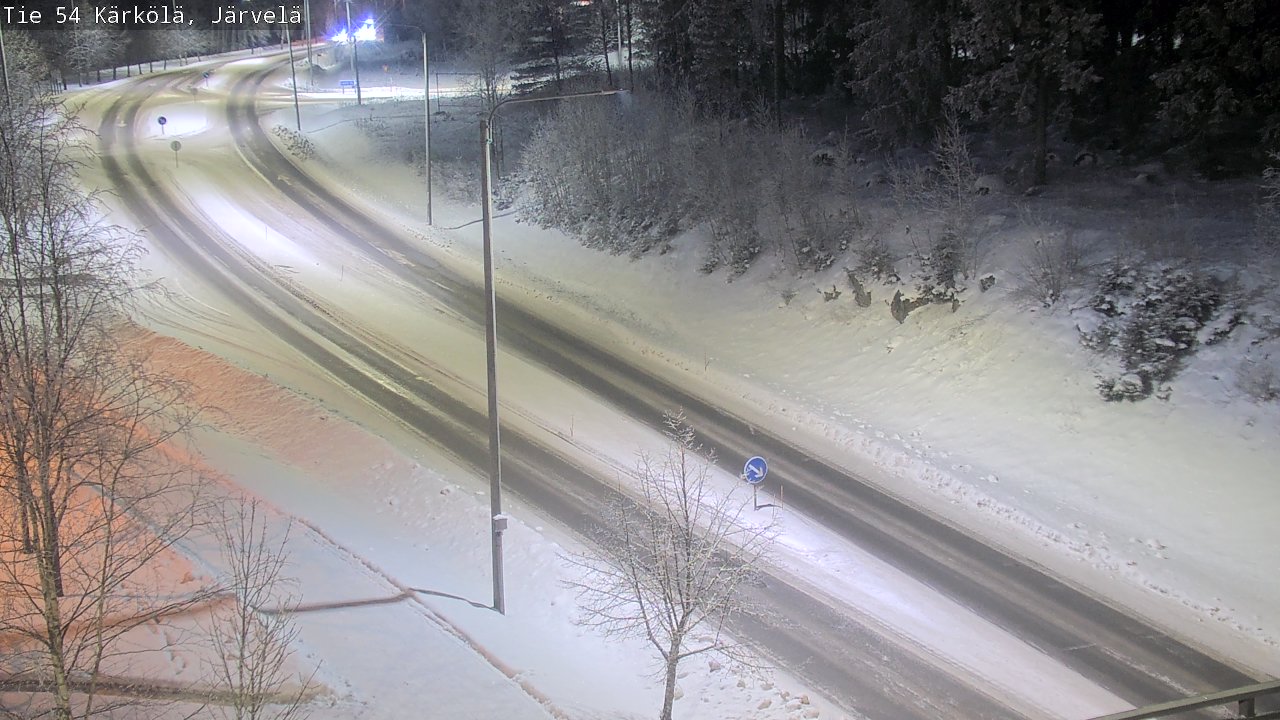 Weather Camera Image Väg 54 Kärkölä, Järvelä, Kärkölä, Päijät-Häme