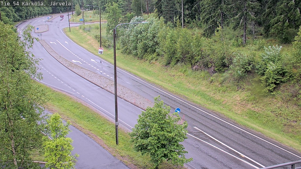 Weather Camera Image Road 54 Kärkölä, Järvelä, Kärkölä, Päijät-Häme