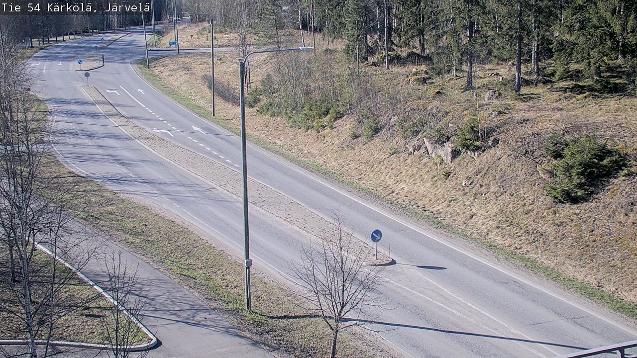 Weather Camera Image Road 54 Kärkölä, Järvelä, Kärkölä, Päijät-Häme