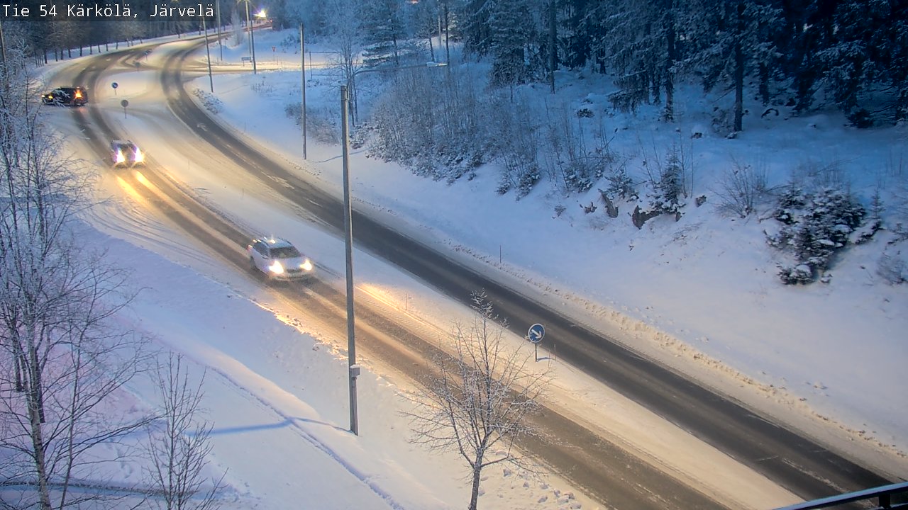Weather Camera Image Road 54 Kärkölä, Järvelä, Kärkölä, Päijät-Häme