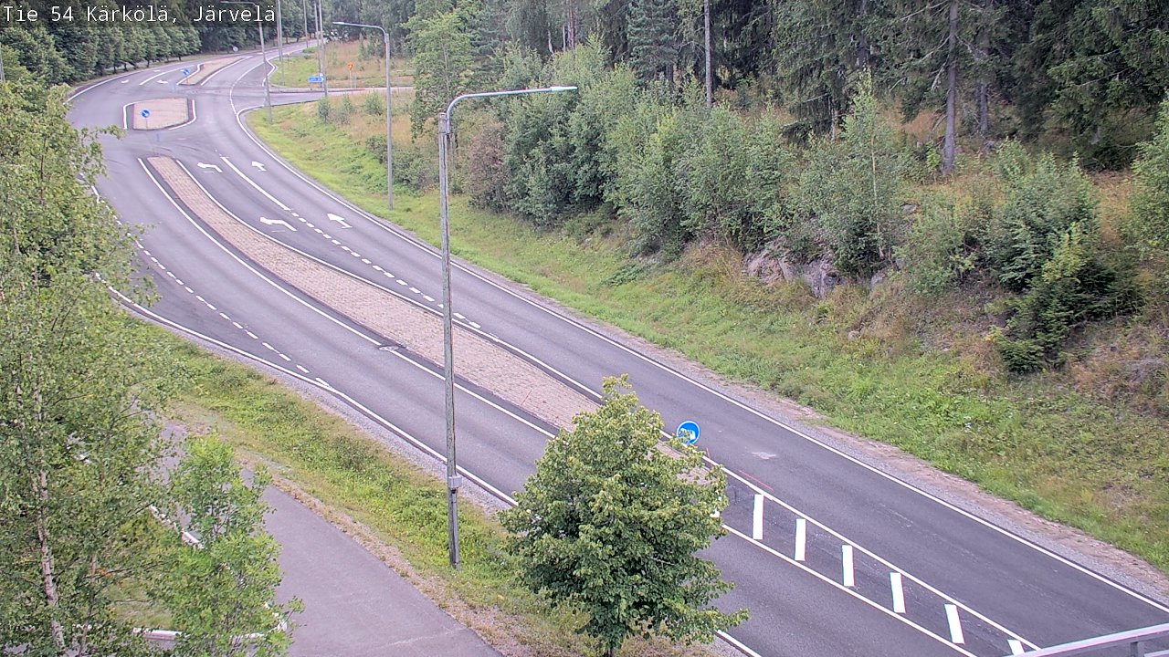 Weather Camera Image Road 54 Kärkölä, Järvelä, Kärkölä, Päijät-Häme