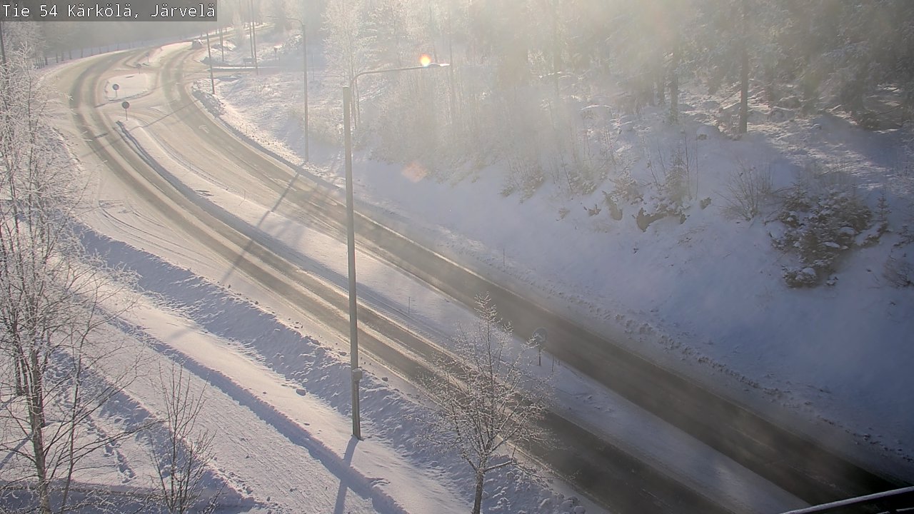 Weather Camera Image Road 54 Kärkölä, Järvelä, Kärkölä, Päijät-Häme