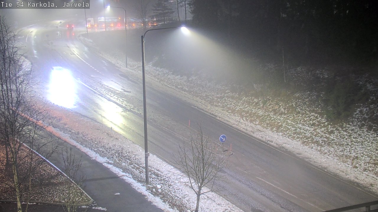 Weather Camera Image Väg 54 Kärkölä, Järvelä, Kärkölä, Päijät-Häme