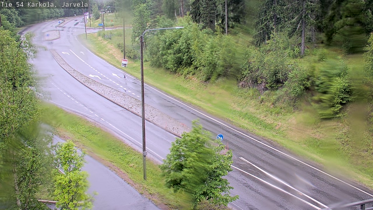 Weather Camera Image Väg 54 Kärkölä, Järvelä, Kärkölä, Päijät-Häme