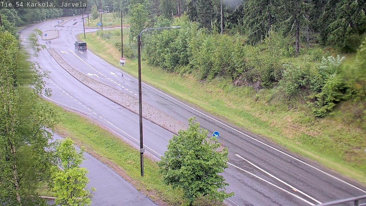 Weather Camera Image Väg 54 Kärkölä, Järvelä, Kärkölä, Päijät-Häme