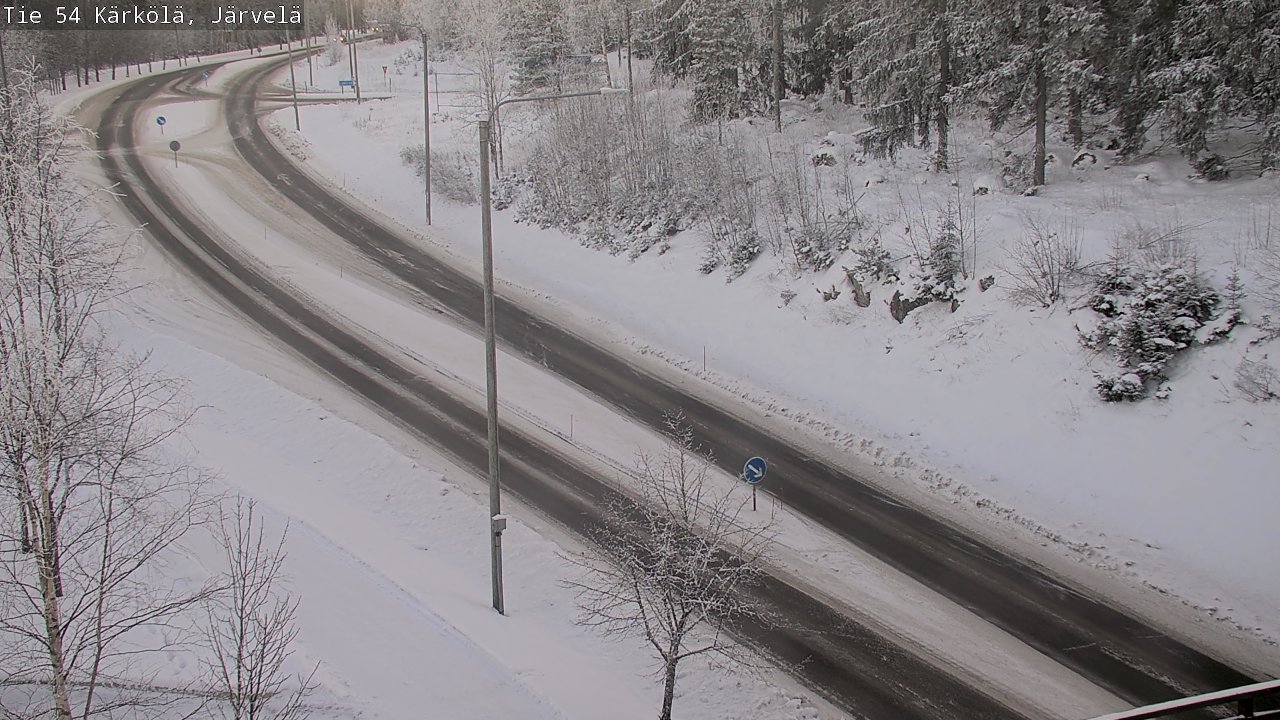 Weather Camera Image Road 54 Kärkölä, Järvelä, Kärkölä, Päijät-Häme